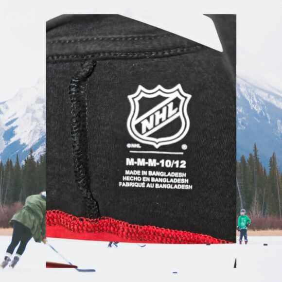 Kids Detroit Red Wings Long Sleeve shirt Size M 10/12 (X12) - Picture 3 of 3